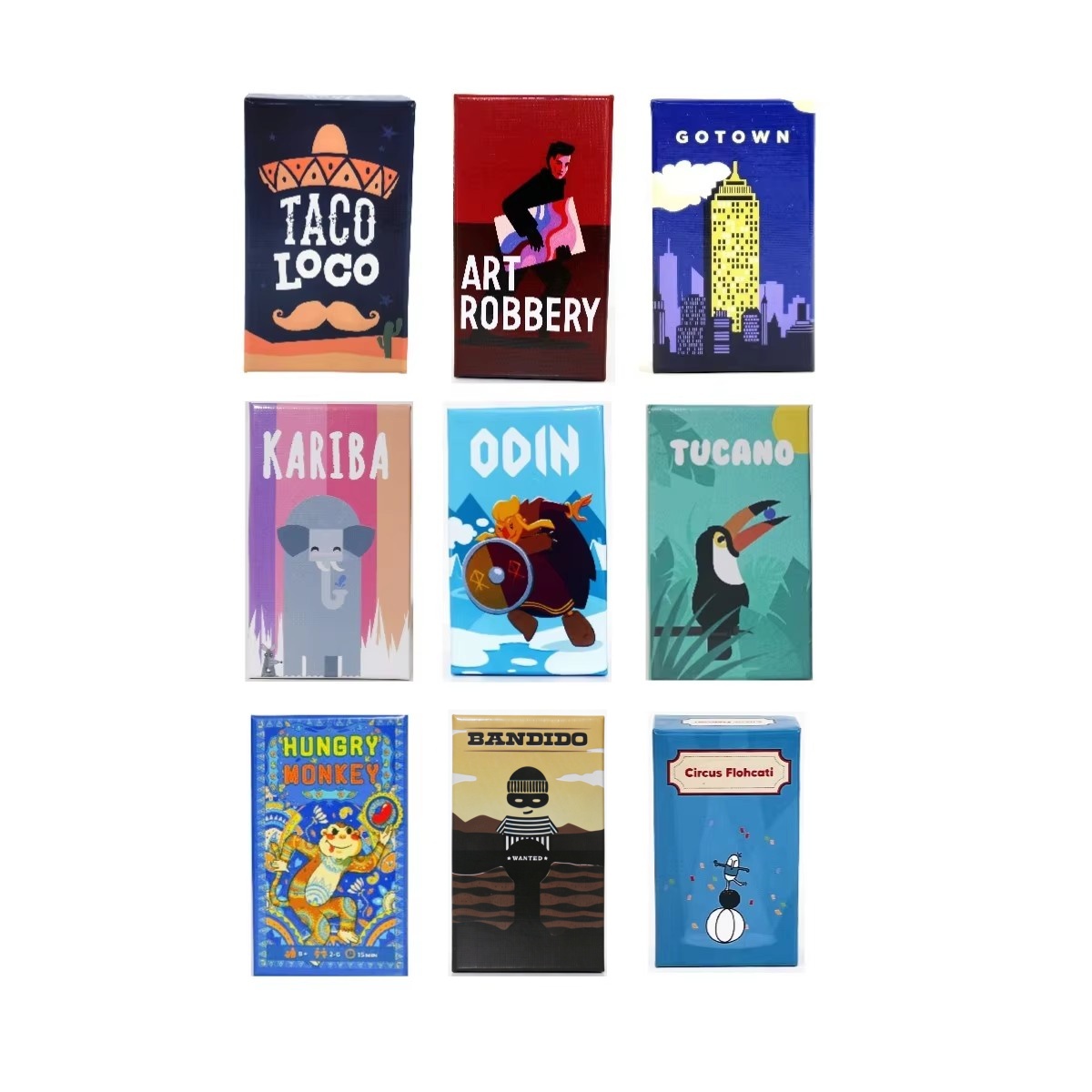 Board Game Harmonies - NEUE heiße Spiele - Tucano |