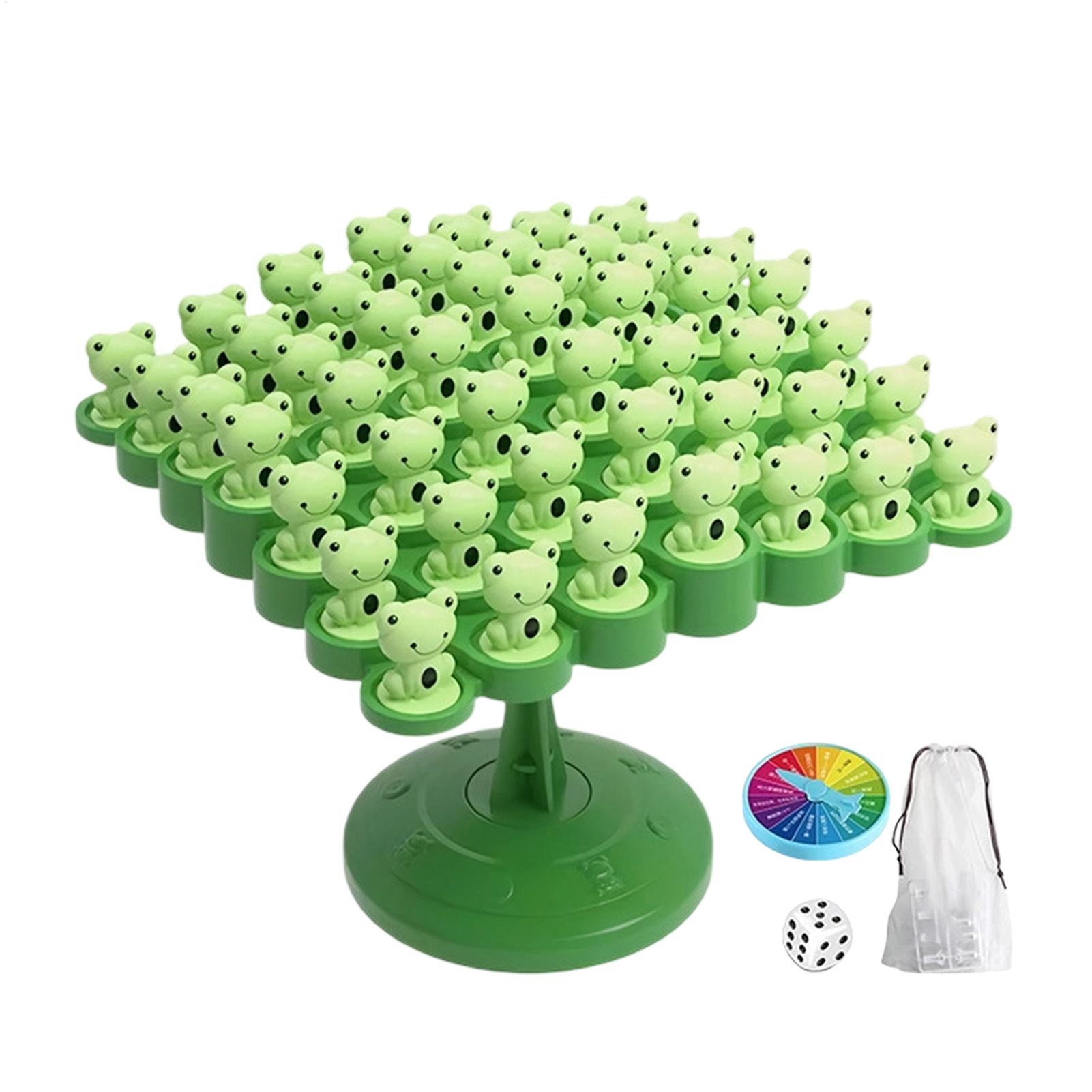 Board Game For 6 Years Old - Lustiges Frosch-Balancier-Baumspiel für Kinder, Montessori-Mathe-Spielzeug, Balancier-Brettspiel,