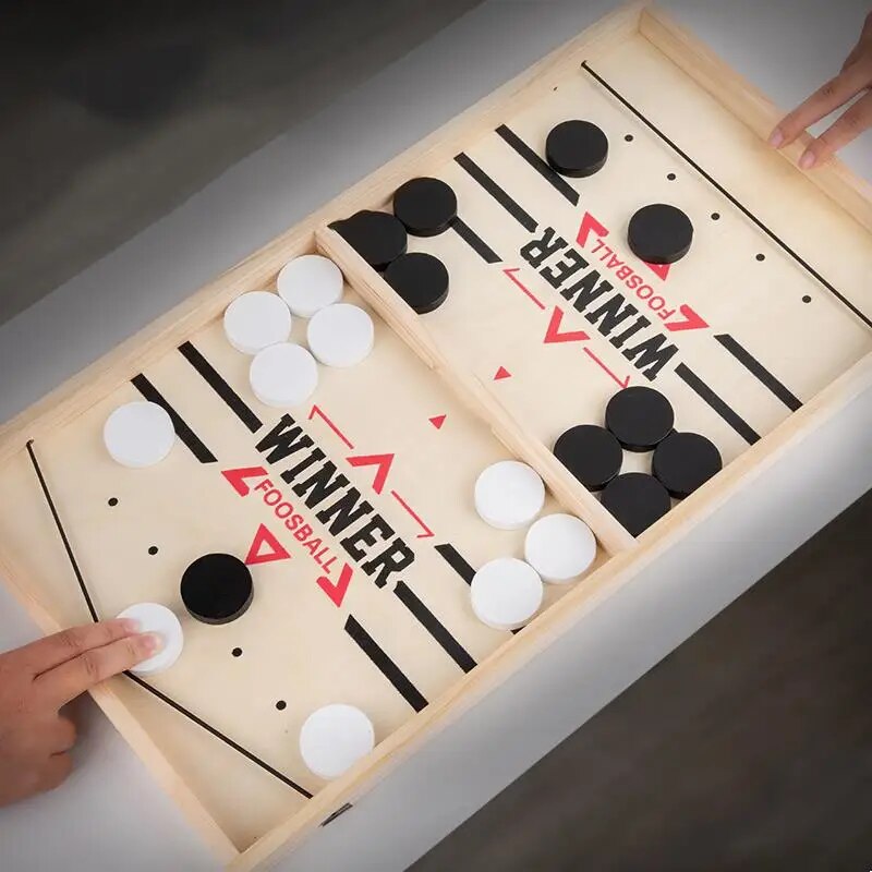 Board Game Harmonies - Tisch hockey Tempo Sling Puck Brettspiel