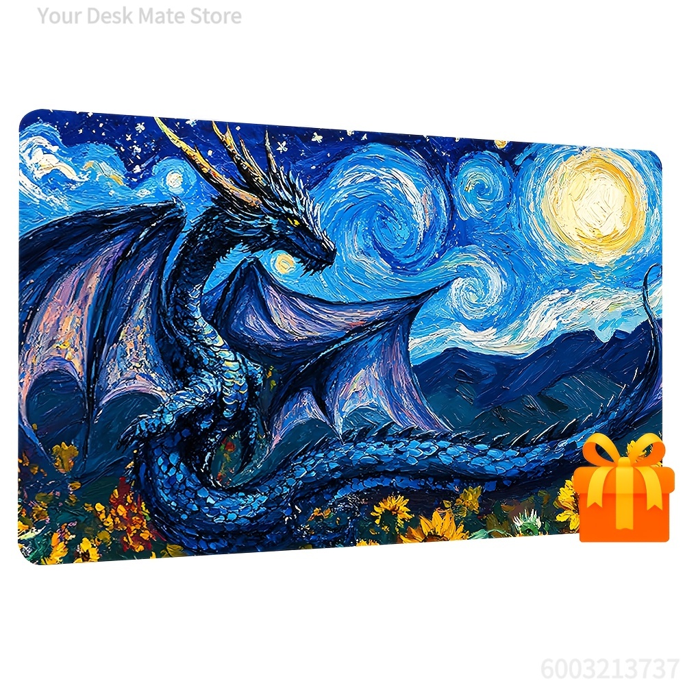 Board Game Zone - Starlit Dragon Magic Card Battle Mat