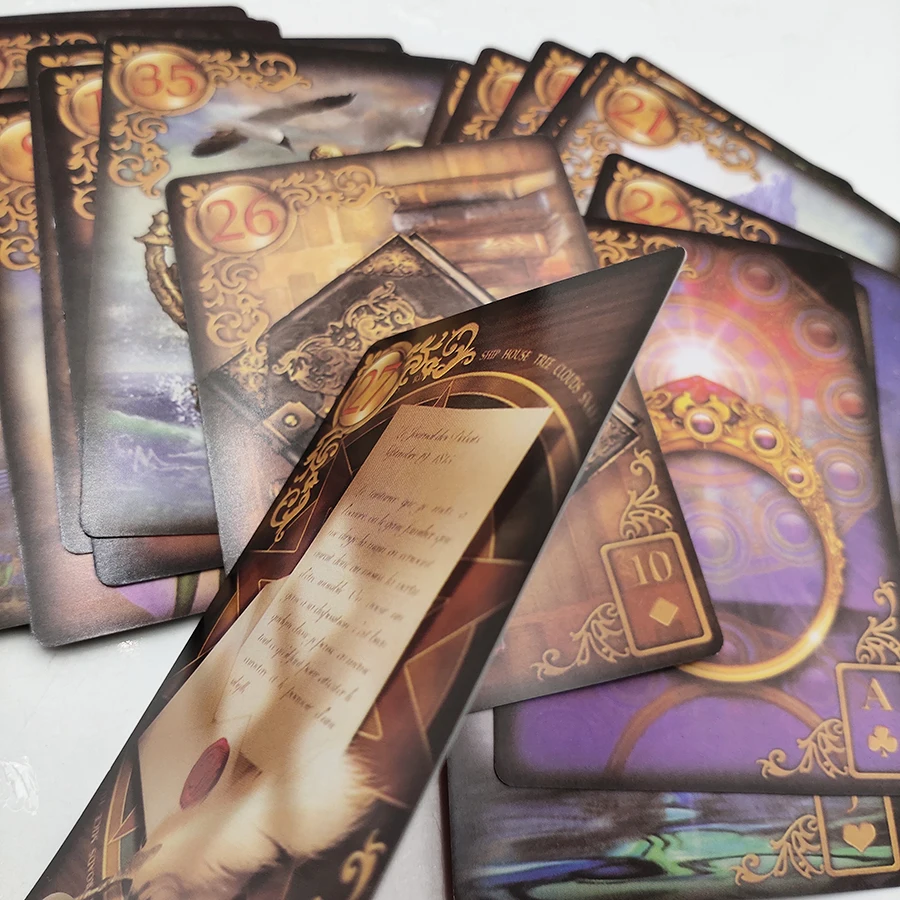Board Game Online Free - Reverie Lenormand Tarot Deck 47-Karten-Set Fate