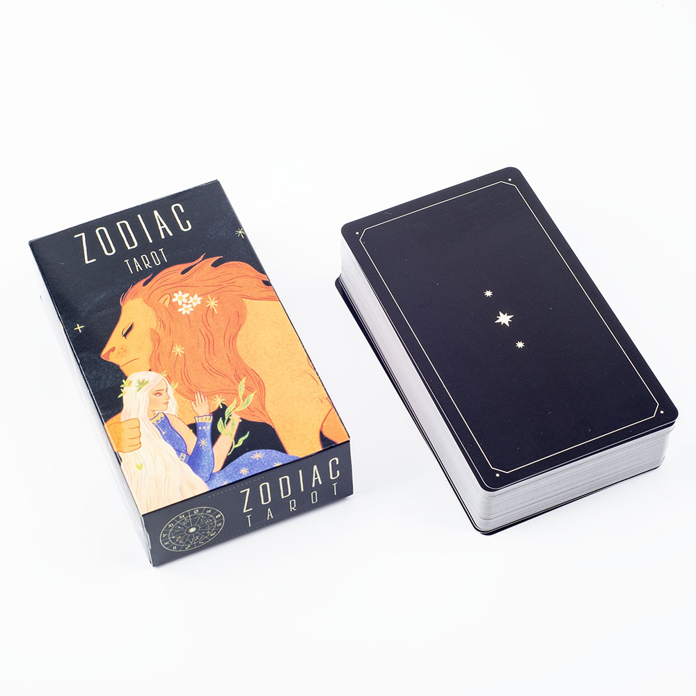 Board Game Quantum - 10,3 x 6 cm große Sternzeichen-Tarotkarten