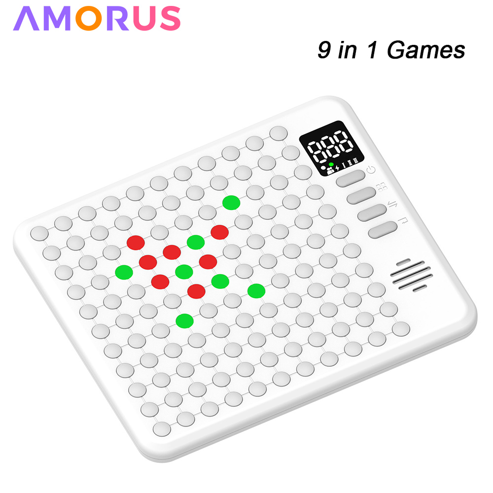 Board Game Zenith - 9-in-1-Multifunktions-Smart-Brettspiel, elektronisches Schach, Backgammon, Go, Tic-Tac-Toe,