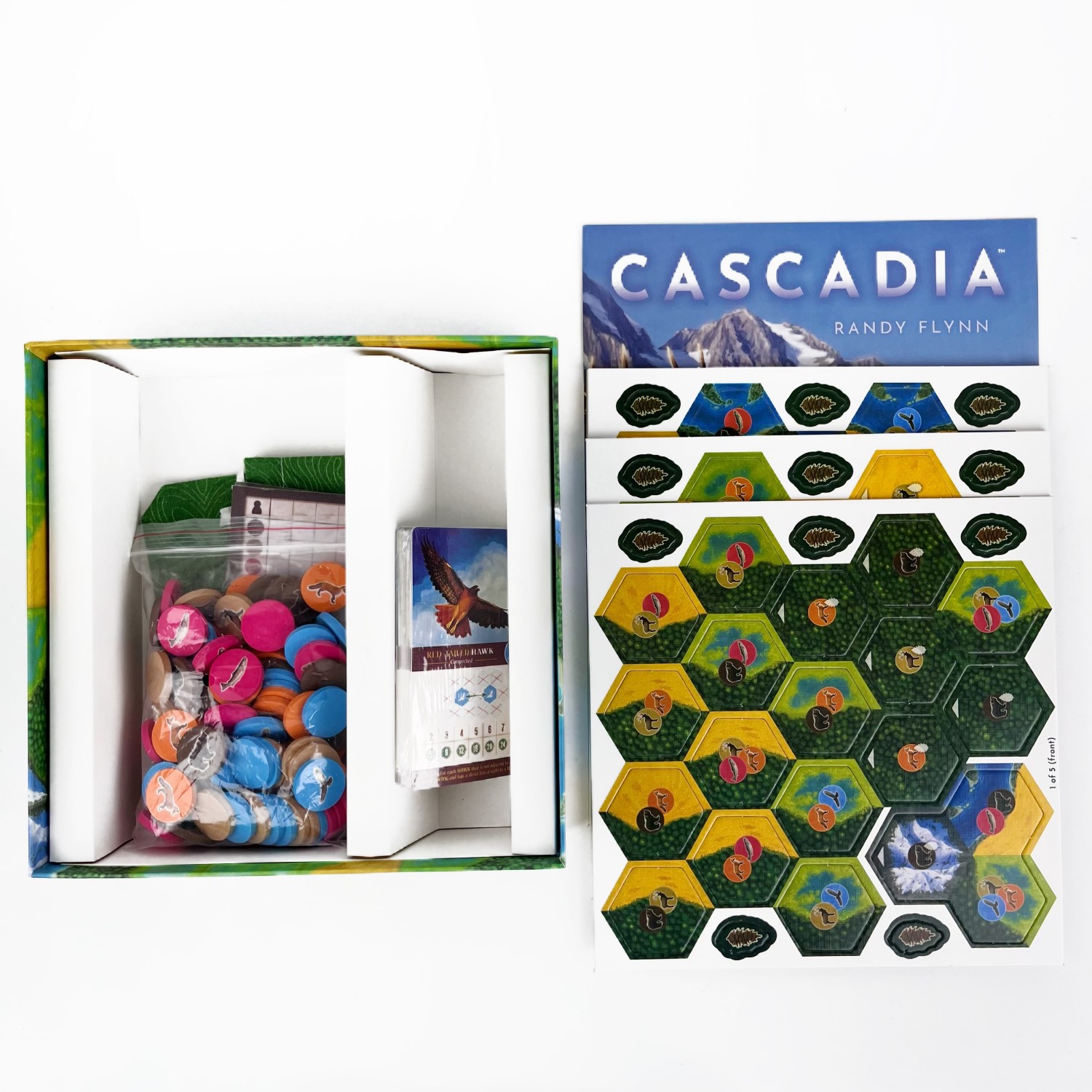 Board Game Harmonies - Cascadia Brettspiel | Strategisches und wettbewerbsorientiertes