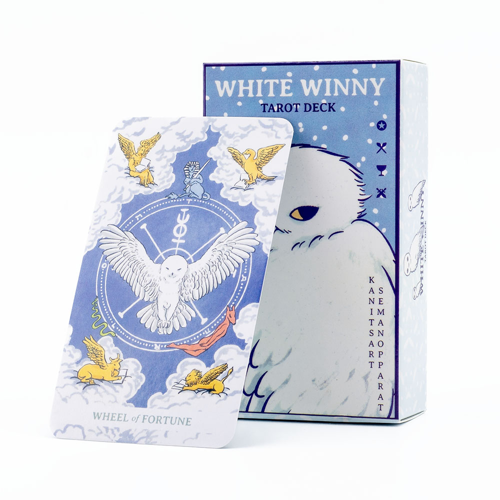 Board Game Quantum - White Winny Tarot English Edition 80-Karten-Deck