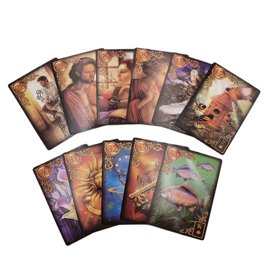 Board Game Online Free - Reverie Lenormand Tarot-Deck 47 Karten Set