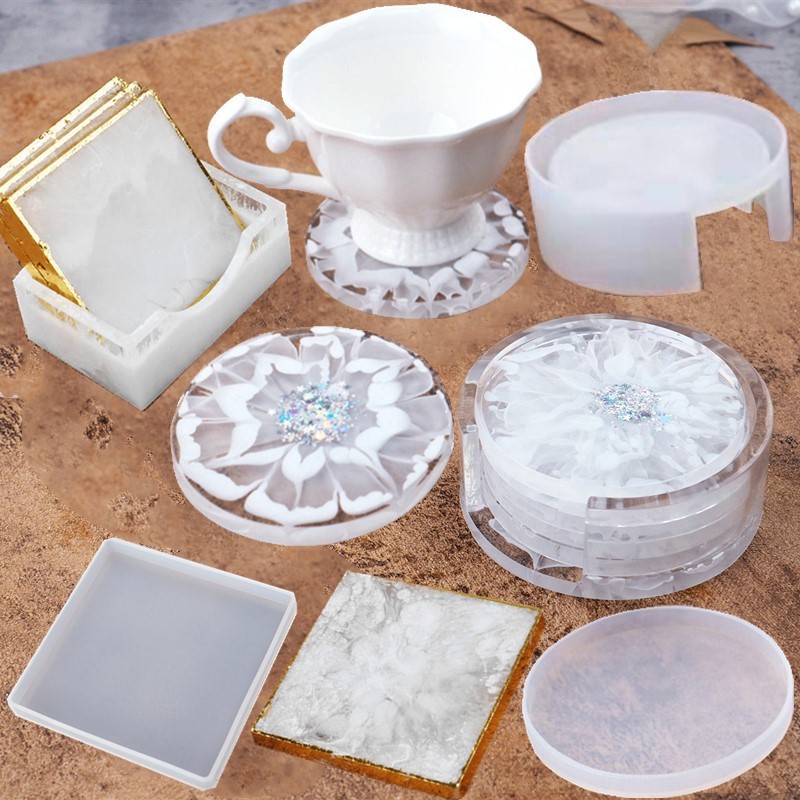 Token Tray Organizer - SNASAN Untersetzer-Form aus Silikon, Aufbewahrungsbox-Form, Handgemachtes