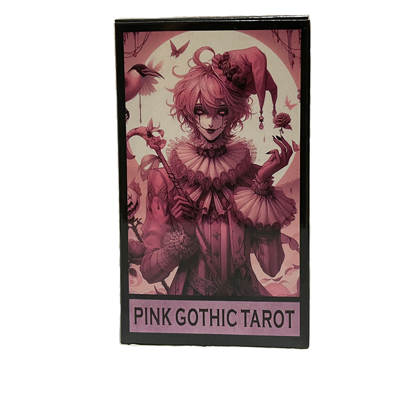 Board Game Quantum - Rosa Gothic-Tarot-Deck, 78 Karten, Englisch, für