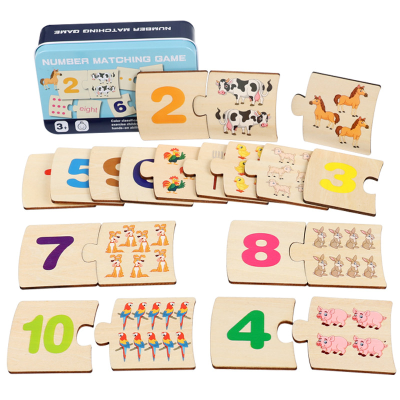 Board Game For 6 Years Old - Kinder Eisen Box Anzahl Aufklärung Gepaart