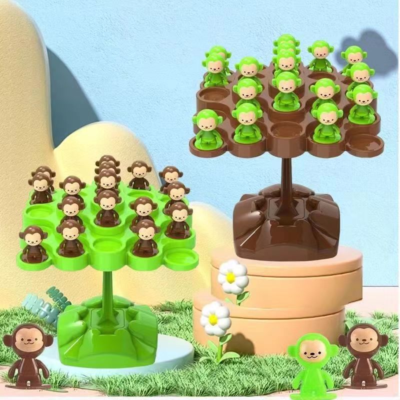 Board Game For 6 Years Old - Monkey Balance Tree Focus Balance Training