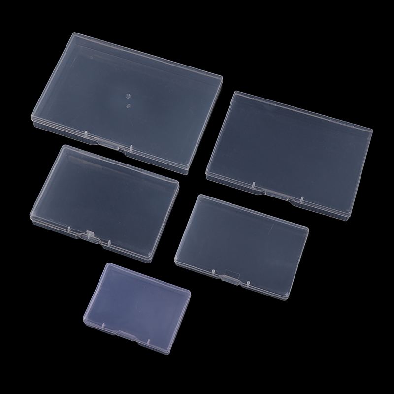 Token Tray Organizer - Transparente Kunststoffbox, rechteckige, durchscheinende Verpackungsbox, Aufbewahrungsbox,