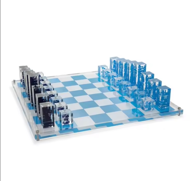 Board Game Online Free - Acryl-Lucite-Dekor-Schachbrettspiel für Erwachsene, Schachspielbrett online