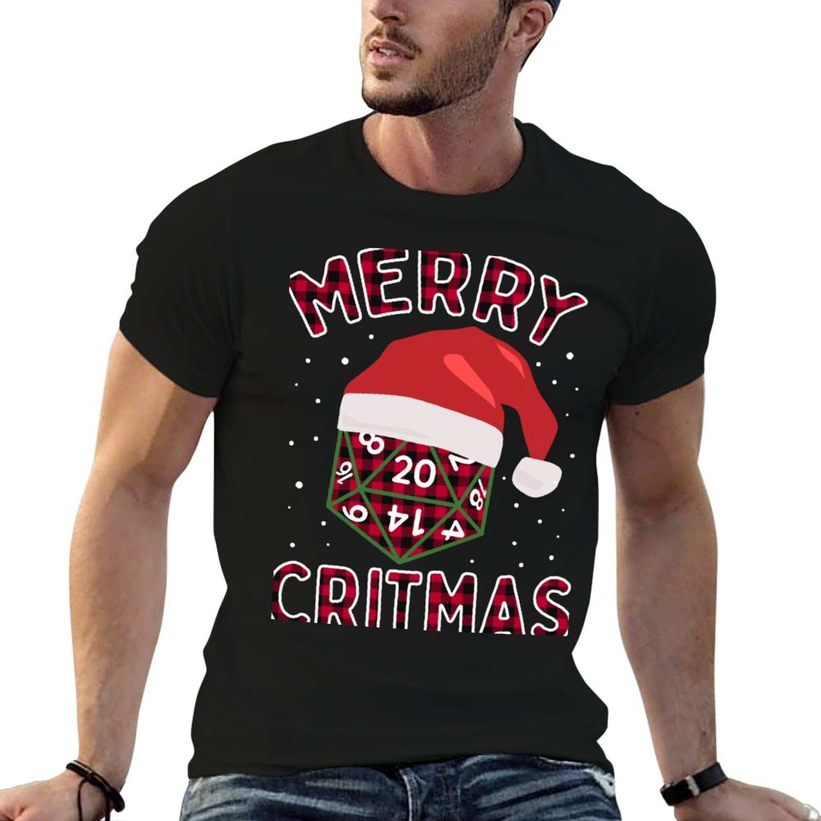 Board Game Roleplay - Merry Critmas Christmas Plaid Board Game