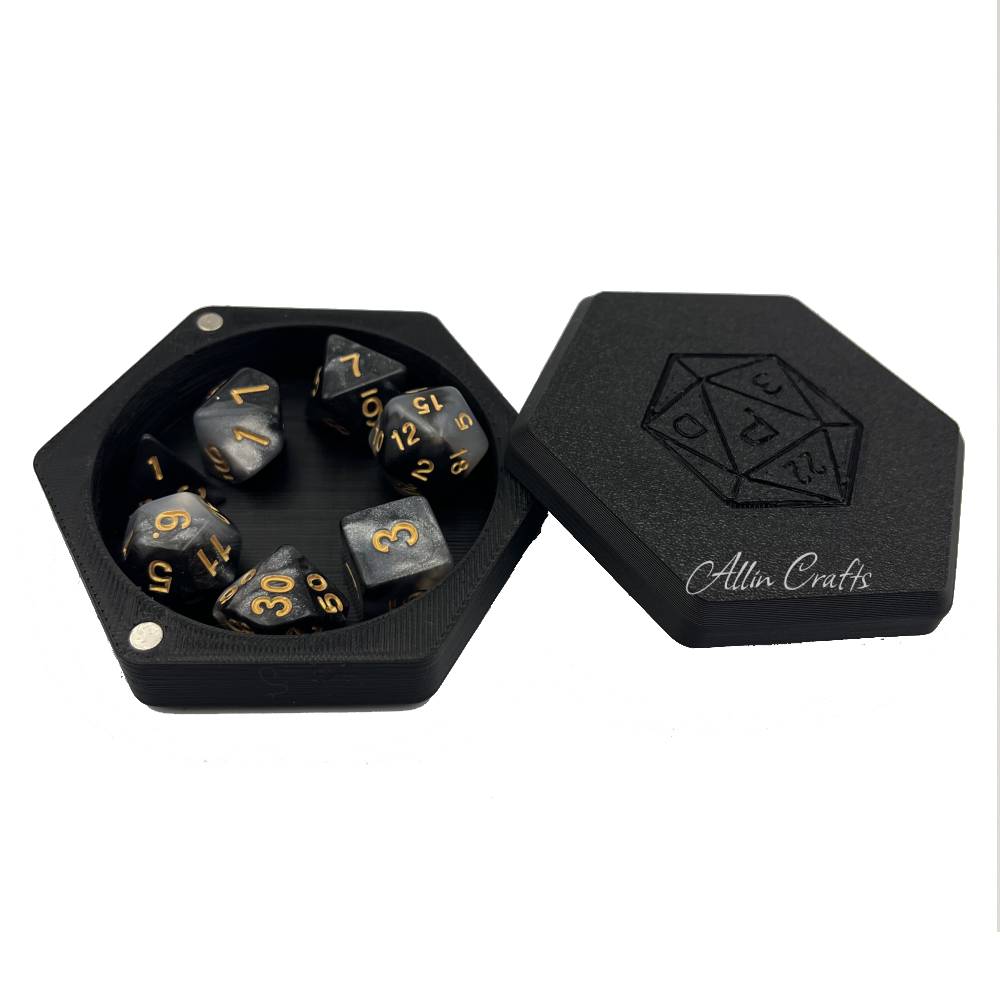 Board Game Roleplay - DND Würfeltablett, Würfelbox für Rollenspiele, Spieler,