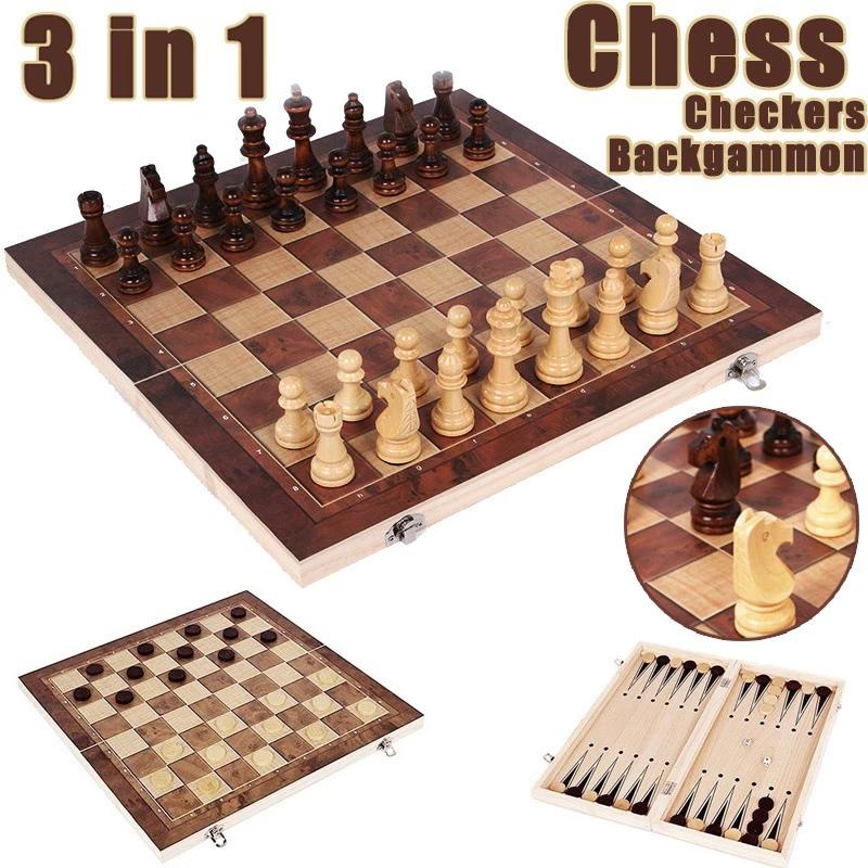 3-in-1-Schachbrett, klappbares – Board Game Zenith Bewertung und Preis