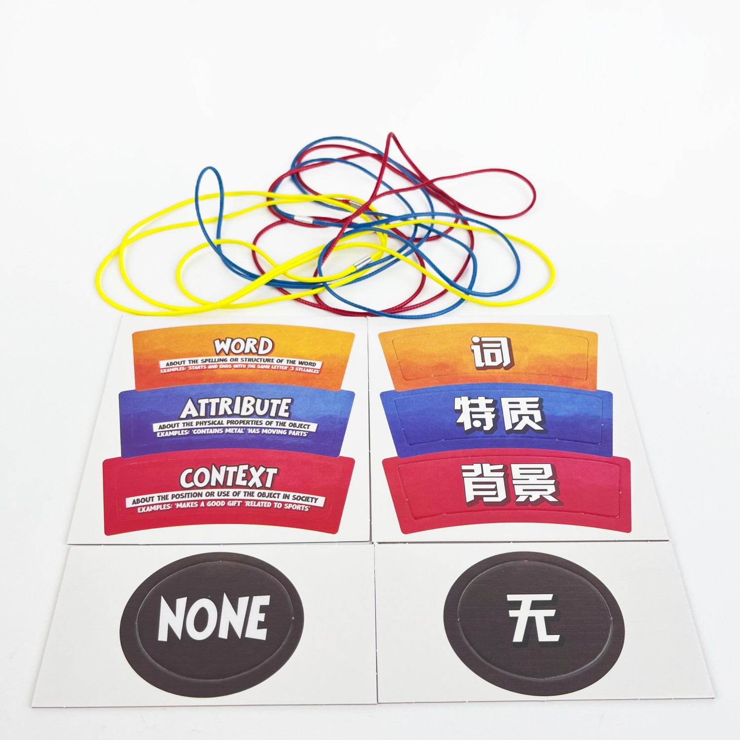 Things In Rings Familienkarte  – Board Game Harmonies Bewertung und Preis