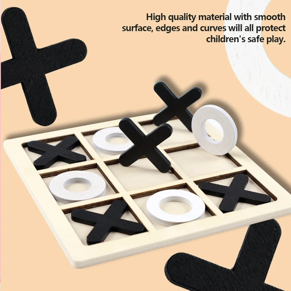 Holz XO Tic Tac Toe Spiel Mini – Board Game For 6 Years Old Bewertung und Preis