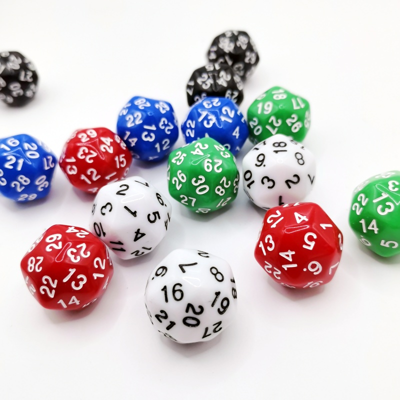 5 Stück Würfel 30 Seiten D30 D – Board Game Yahtzee Bewertung und Preis