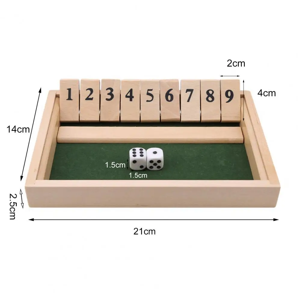 Mathe-Klappen und Würfel aus H – Board Game Instruction Bewertung und Preis
