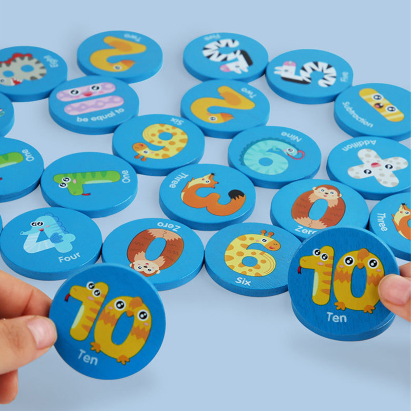 Pädagogisches Holz-Memory-Spie – Board Game Word Bewertung und Preis