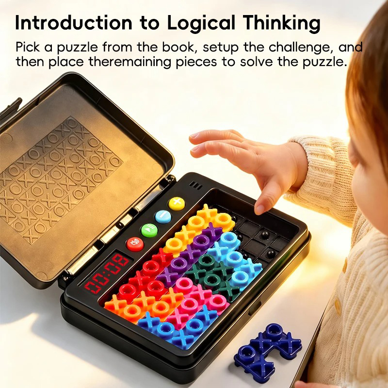 KNYYSECQ Smart XO Puzzle Kinde – Board Game For 6 Years Old Bewertung und Preis