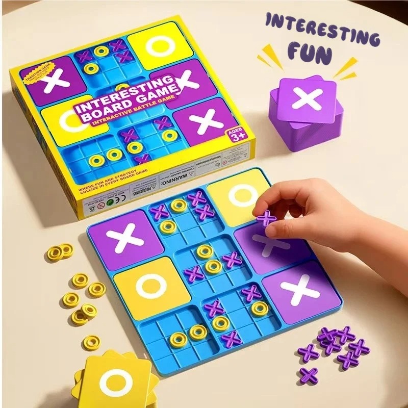 Neues Tic-Tac-Toe Brettspiel | – Board Game For 6 Years Old Bewertung und Preis