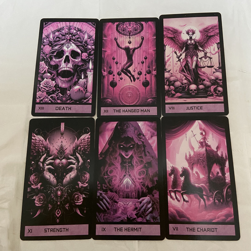 Rosa Gothic-Tarot-Deck, 78 Kar – Board Game Quantum Bewertung und Preis