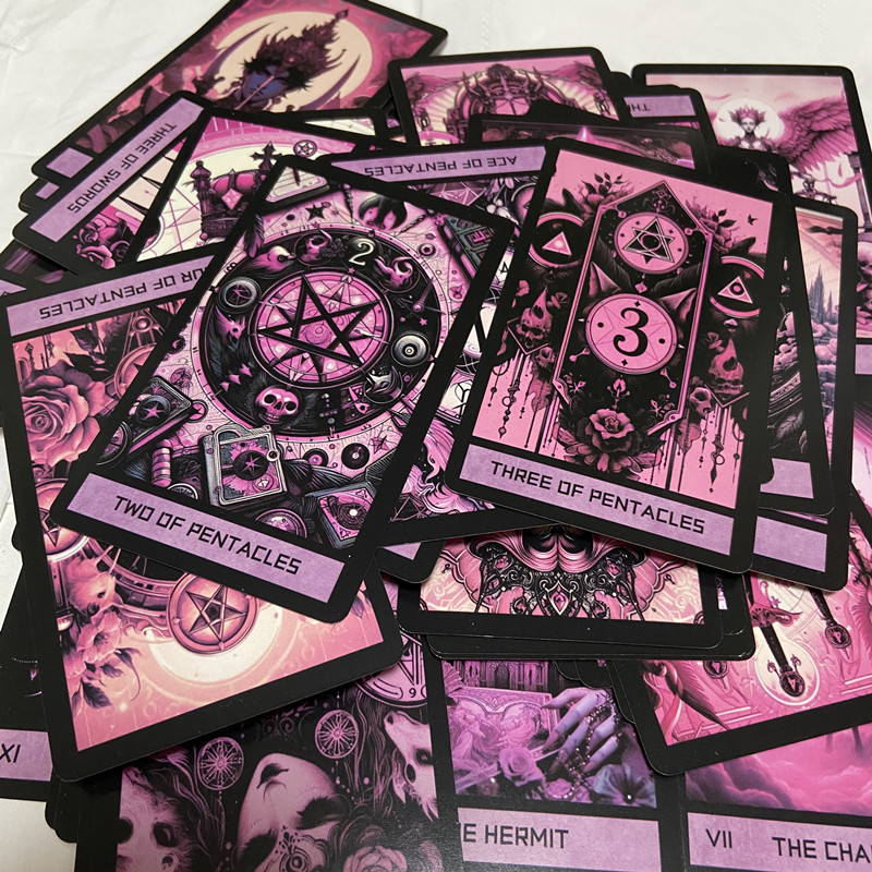 Rosa Gothic-Tarot-Deck, 78 Kar – Board Game Quantum Bewertung und Preis