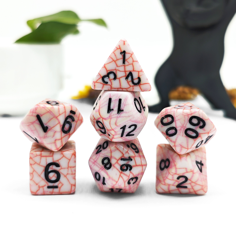 7-teiliges Polyedrisches Rotes – Board Game Dungeons And Dragons Bewertung und Preis