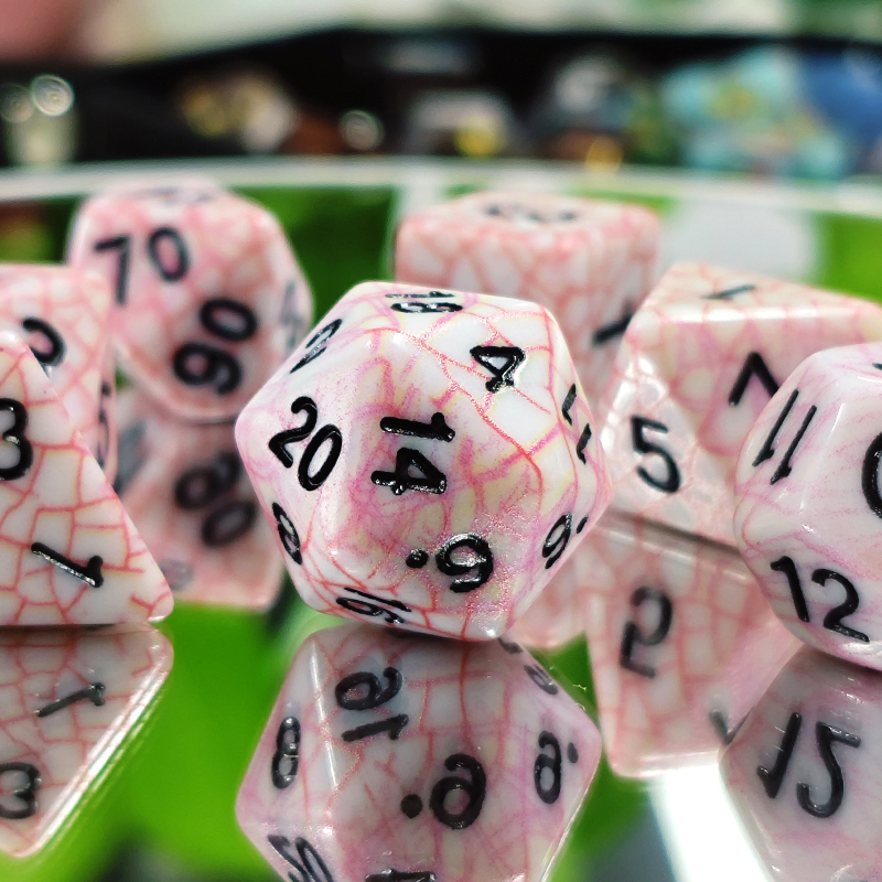 7-teiliges Polyedrisches Rotes – Board Game Dungeons And Dragons Bewertung und Preis