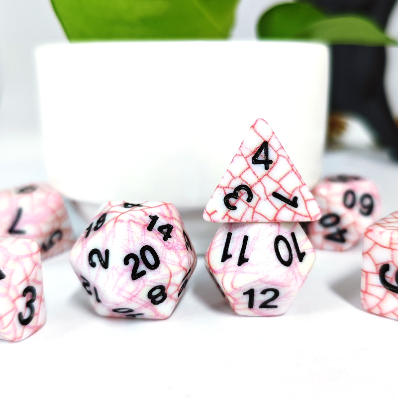 7-teiliges Polyedrisches Rotes – Board Game Dungeons And Dragons Bewertung und Preis