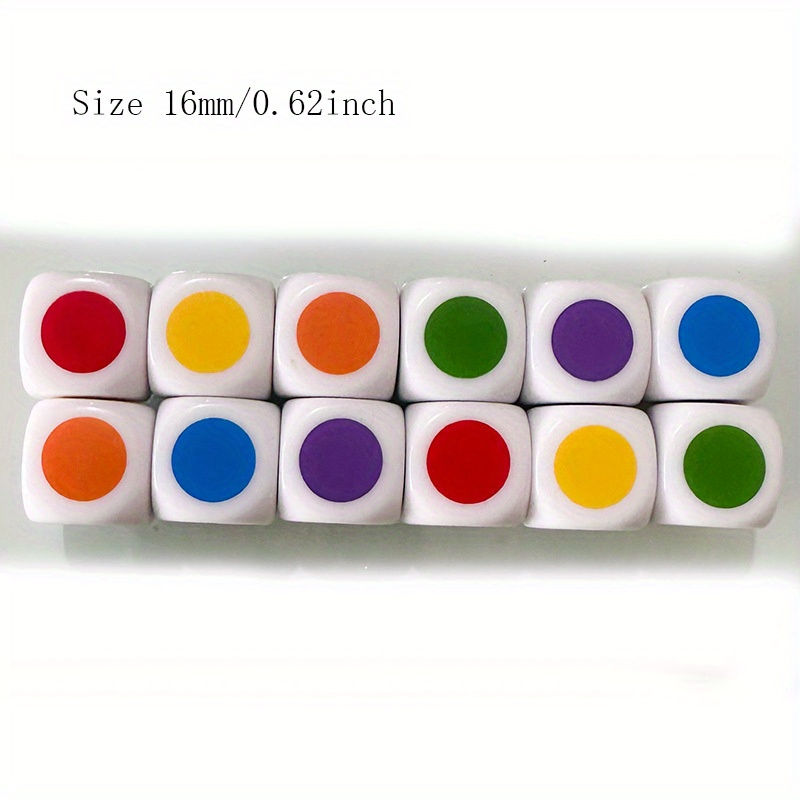 10 Stück mehrfarbige 6-seitige – Board Game Yahtzee Bewertung und Preis