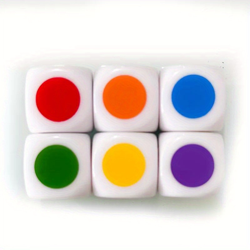 10 Stück mehrfarbige 6-seitige – Board Game Yahtzee Bewertung und Preis