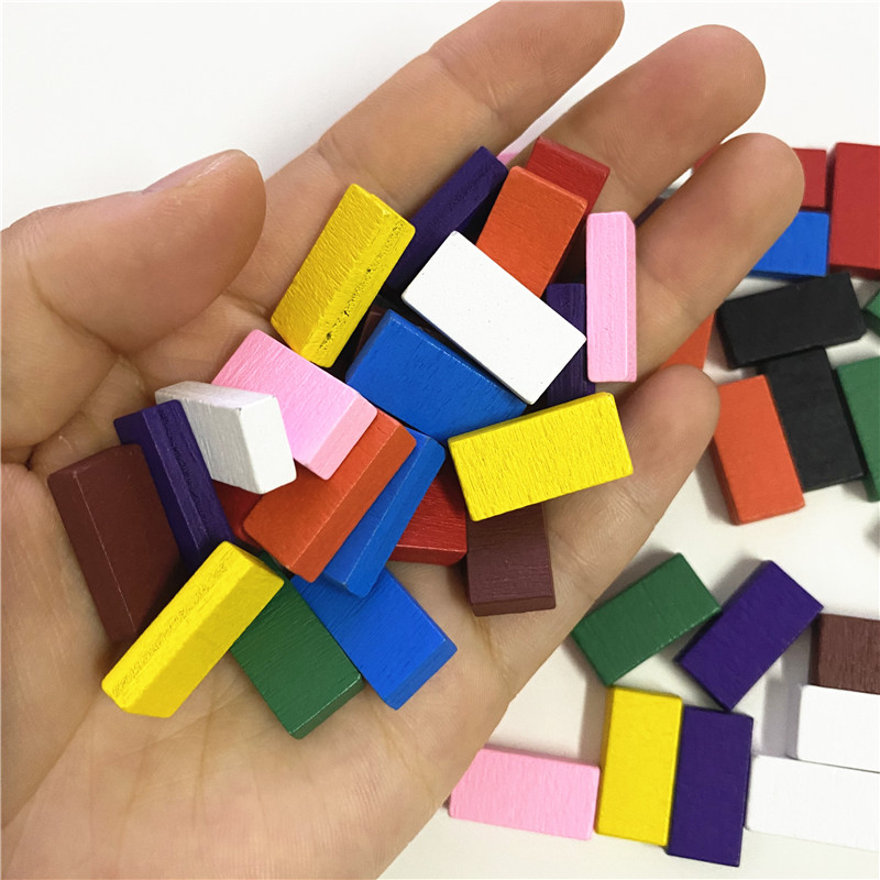 50 Pcs 20*10*5mm Bunte Ziegel  – Board Game Verdant Bewertung und Preis