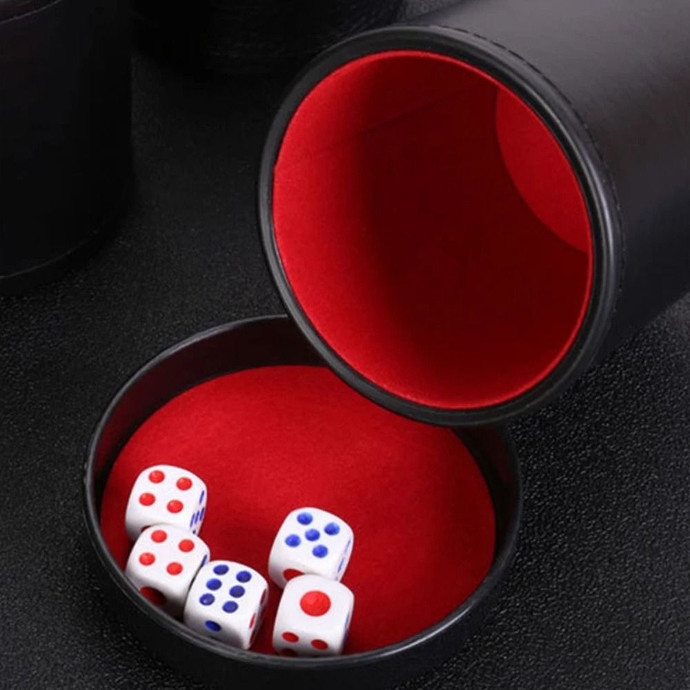 Leder Würfel Tasse mit Deckel  – Board Game Yahtzee Bewertung und Preis