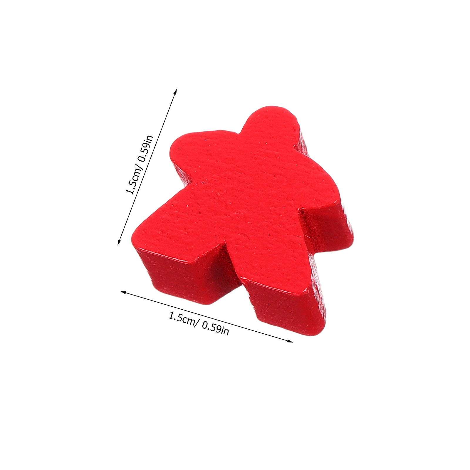 100-teiliges Holz-Meeples-Set, – Meeple Token Set Bewertung und Preis