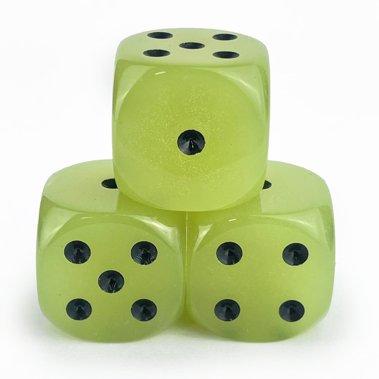 3er-Pack 30 mm D6 Glow in The  – Board Game Yahtzee Bewertung und Preis
