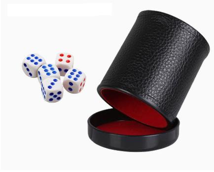 Lederwürfelbecher mit Deckel,  – Board Game Yahtzee Bewertung und Preis